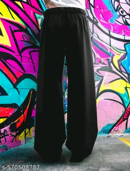 Men's Lower Pants Graphic Printed Baggy Track Pant For Men's